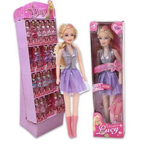Lucy Doll 6 Assorted Display 11.5"" Case Pack 96