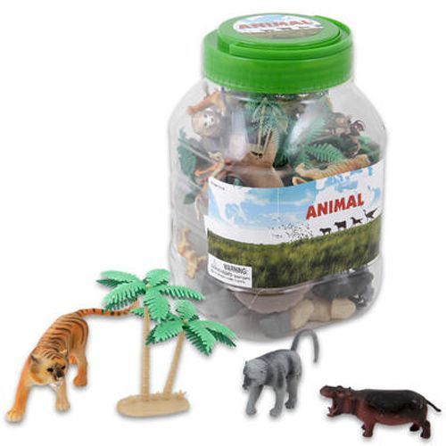 Animal 80 Piece Dino, Farm, Wild Assorted Case Pack 6