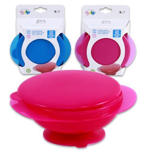 Bowl 5.25 Inches Diameter With Suction Base Assorted Case Pack 48