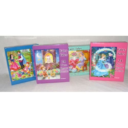 24 Piece Fairy Tale Puzzle Case Pack 4