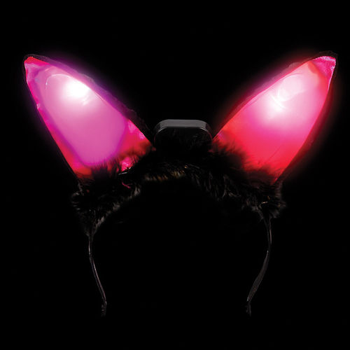 Flashing Cat Ears Headband Case Pack 12