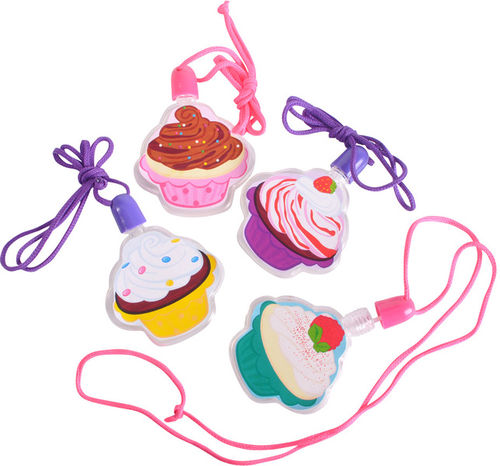 3.25"" Cupcake Bubble Necklace Case Pack 12