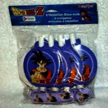 Dragon Ball Z Medallion Blow-Outs Case Pack 72