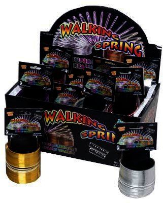 Metallic Walking Spring 3 Inch Case Pack 64