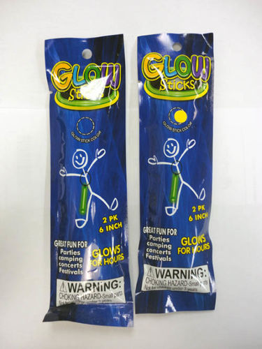 2 pk 6"" Glow Stick Case Pack 12