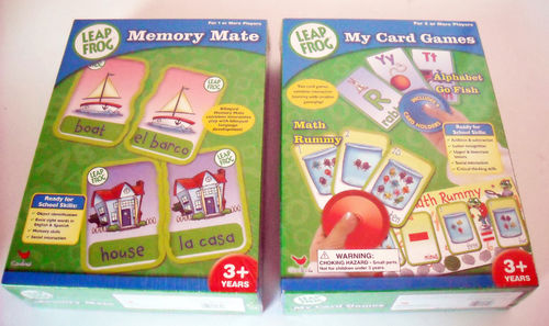 Leap Frog Memory Mate and My Card Games Assortment Case Pack 12