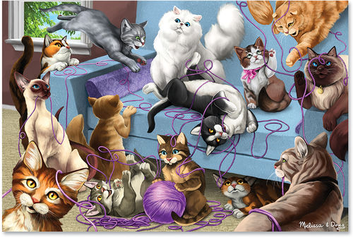 Feline Fun Jigsaw Puzzle - 200 Pieces