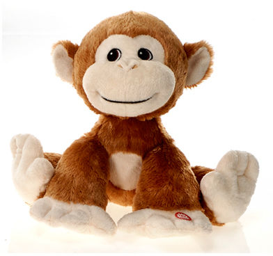 9"" Monkey With Sound Case Pack 12