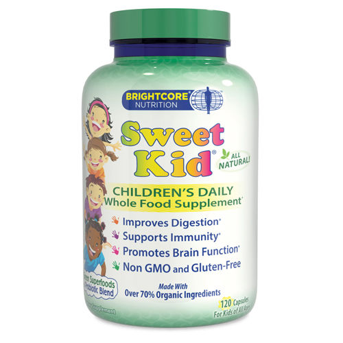 Sweet Wheat Sweet Kid Green Superfoods and Probiotic Blend - 120 Caps