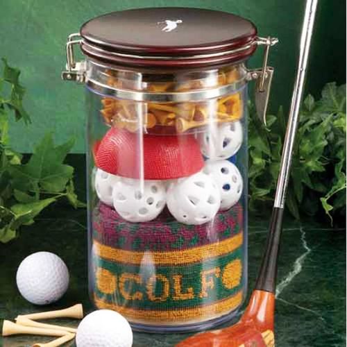 Clubhouse Collection Golfers Jar 'O' Gifts