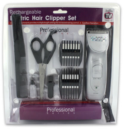 Rechargable Hair Trimming and Cutting Set