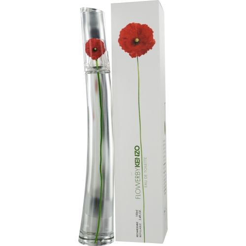KENZO FLOWER by Kenzo EDT REFILLABLE SPRAY 3.4 OZ