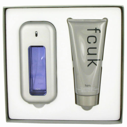 FCUK by French Connection - Gift Set -- 3.4 oz Eau De Toilette Spray + 6.8 oz Shower Gel