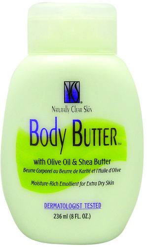 Naturally Clear Body Butter Olive Oil And Shea Butter Case Pack 12