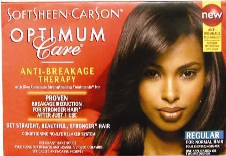 Optimum Care Salon Collection No-Lye Relaxer-Regular Case Pack 6