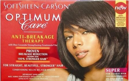 Optimum Care Salon Collection No-Lye Relaxer-Super Case Pack 6
