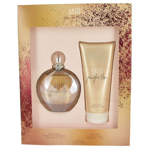 Still by Jennifer Lopez - Gift Set -- 3.4 oz Eau De Parfum Spray + 6.7 oz Body Lotion