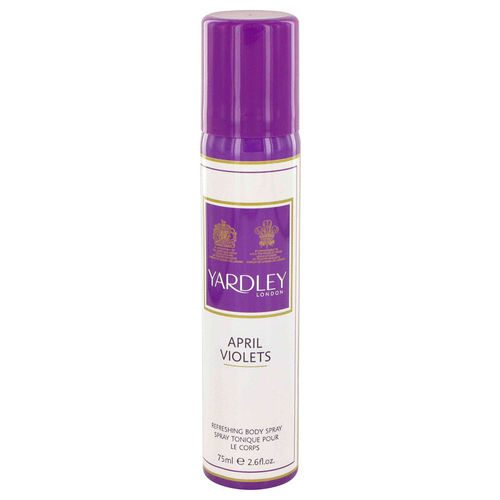 April Violets by Yardley London - Body Spray 2.6 oz