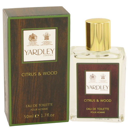 Citrus & Wood by Yardley London - Eau De Toilette Spray 1.7 oz