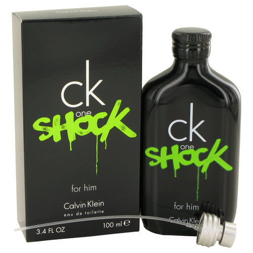 CK One Shock by Calvin Klein - Eau De Toilette Spray 3.4 oz
