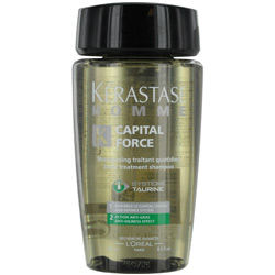 KERASTASE by Kerastase HOMME CAPITAL FORCE DAILY TREATMENT(ANTI-OIL) SHAMPOO 8.5 OZ
