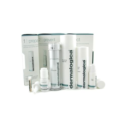 Dermalogica by Dermalogica Chroma White TRx Brightening Regimen Set--6pcs
