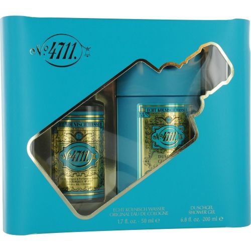 4711 by Muelhens EAU DE COLOGNE 1.7 OZ & SHOWER GEL 6.8 OZ