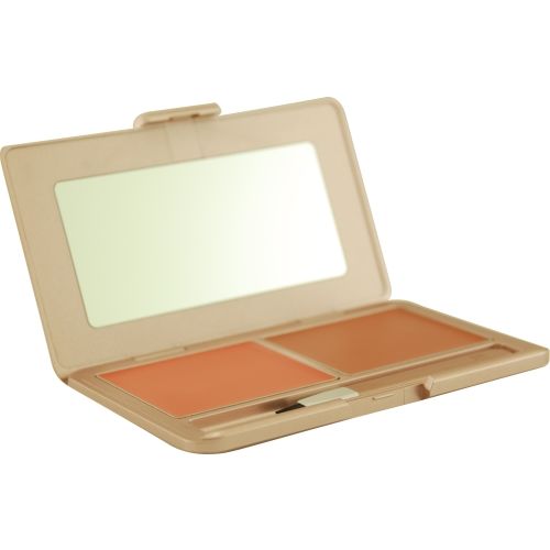 Pixi by  Pixi Cheek Creme Blush Duo Compact- #2 Natural Peach--7g/.25oz