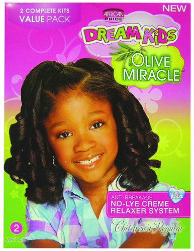 Dream Kids Olive Miracle Relaxer Regular Case Pack 4