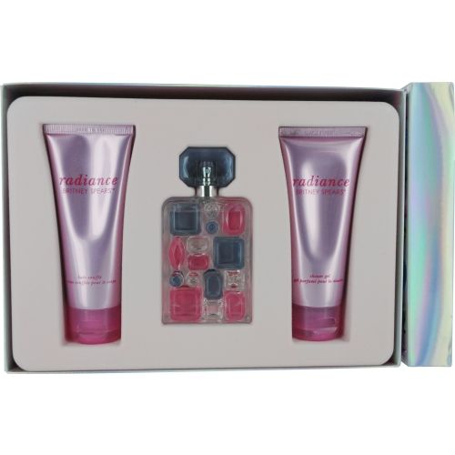 RADIANCE BRITNEY SPEARS by Britney Spears EAU DE PARFUM SPRAY 1.7 OZ & BODY SOUFFLE 3.3 OZ & SHOWER GEL 3.3 OZ