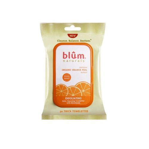 Blum Naturals Daily Exfoliating Towelettes Case Pack 72