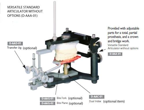 Dental Articulator, D-AAA-01 (articulator only)
