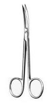 Wagner Scissor, Curved, 4.75""