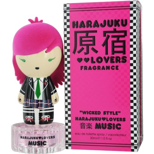 HARAJUKU LOVERS WICKED STYLE MUSIC by Gwen Stefani EDT SPRAY 1 OZ