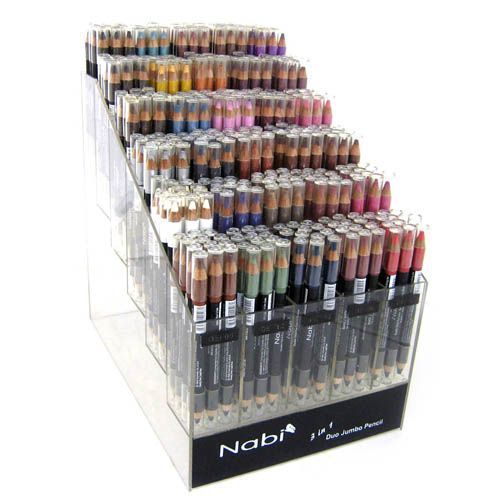 360 Pc 3 In 1 Jumbo Duo Eye Lip Pencil D Case Pack 360