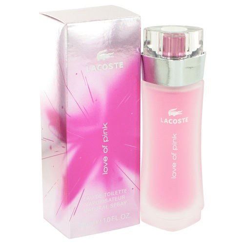Love of Pink by Lacoste - Eau De Toilette Spray 1 oz