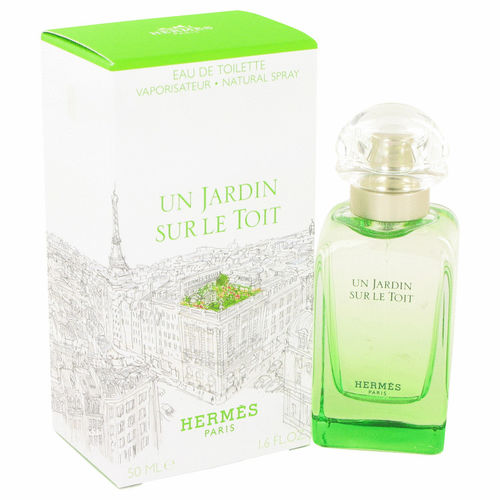 Un Jardin Sur Le Toit by Hermes - Eau De Toilette Spray 1.7 oz