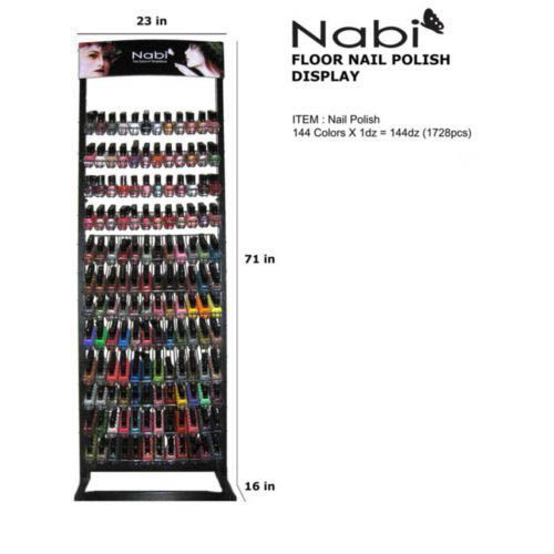 1728 Pc Display Assorted Nail Polish Nai Case Pack 1728