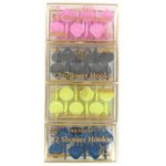 12 Pc Shower Curtain Hooks Case Pack 72