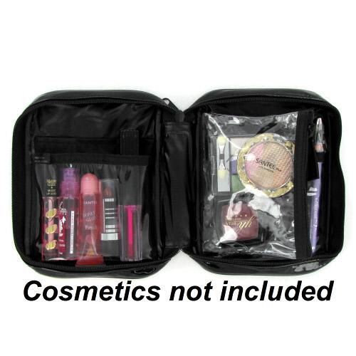 5 X 7 4 Slot Clear Cosmetic Bag Case Pack 100