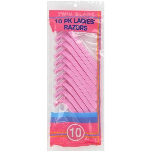 10 Pc Razors 2 Blade Case Pack 96