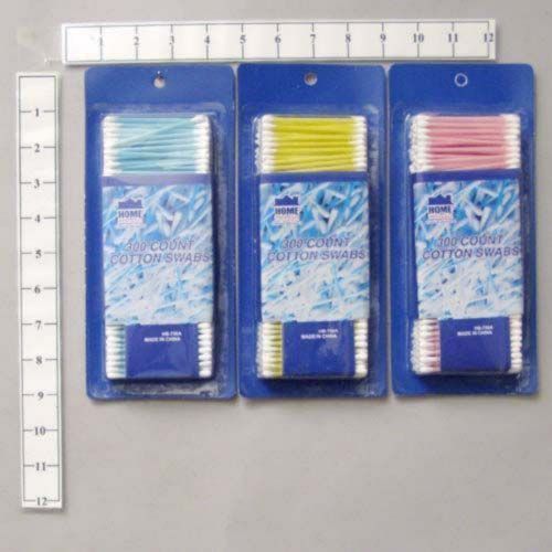 300 Pc Cotton Swabs Case Pack 72