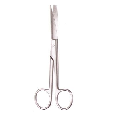 Operating Scissor,Sharp/Blunt, Curved, 5.5""