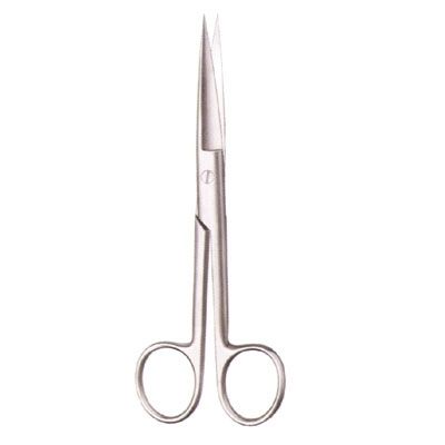 Operating Scissor, Sharp/Sharp, Straight, 5.5""