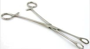Foerster Sponge Forceps, Straight, 9.5""