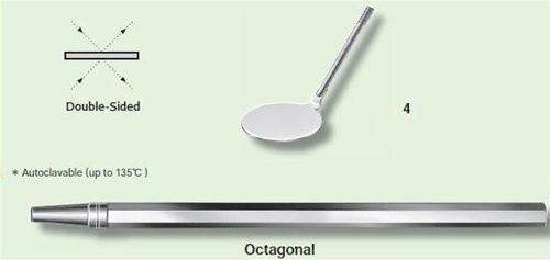 Polished Stainless Steel Mouth Mirror