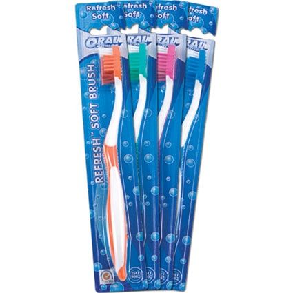 Adult Refresh Toothbrush, 100 pcs
