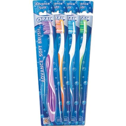 Adult Advance Toothbrush, 10 pc