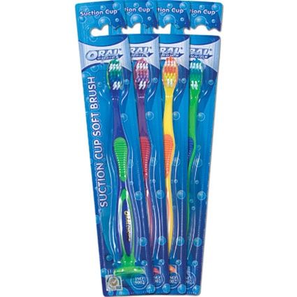 Junior Suction Cup Toothbrush, 1 pc