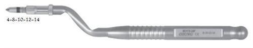 CONVEX OSTEOTOME 4.3mm, BOVX-43F